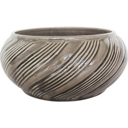 MarHome Κασπώ Πήλινο Καφέ Μπεζ 28.5x12.5cm 06-99074
