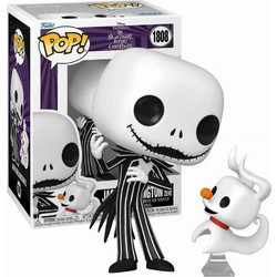 Funko Pop! The Nightmare Before Christmas 1808 Jack Skellington with Zero