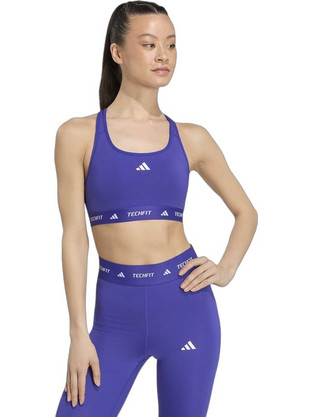 Adidas D4T Workout Αθλητικό Μπουστάκι με Μέτρια Στήριξη & Αφαιρούμενη Ενίσχυση Μωβ KS3367
