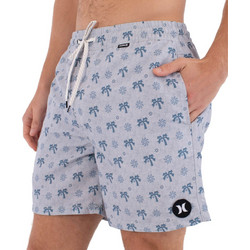 Hurley Ανδρικό Μαγιό Σορτς με Σχέδια Λιλά MBEU00017-073