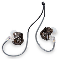 Soundsation EM1 Ακουστικά Ψείρες In-Ear Μαύρα Χρυσά