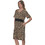 PNN Nightwear Zeina Mini Καλοκαιρινό Καθημερινό Φόρεμα Μεταξωτό Μπεζ 0263-4005-2