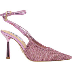 Steve Madden Γόβες Δερμάτινες με Τακούνι Στιλέτο με Λουράκι Ροζ SH11005271