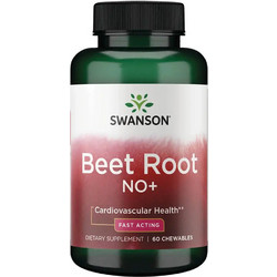 Swanson Beet Root NO+ 60 Μασώμενα Δισκία