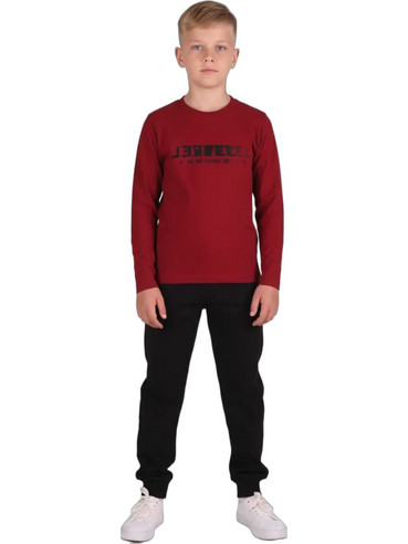Joyce Παιδικό T-Shirt Μακρυμάνικο Μπορντό 2664501