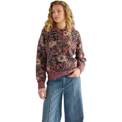 Wrangler Γυναικεία Πλεκτή Μπλούζα με Γιακά Καφέ 112387534