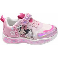 Cerda Minnie Mouse Παιδικά Sneakers με Φωτάκια Ροζ 2300007460