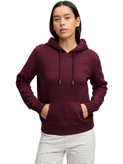 Superdry Γυναικείο Αθλητικό Φούτερ με Κουκούλα Μπορντό W2012779A-1KD