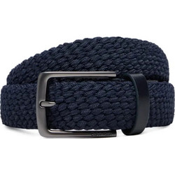 Calvin Klein Buckle Ανδρική Ζώνη Υφασμάτινη Πλεκτή Navy Μπλε LV04D7088G-P4N