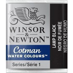 Winsor & Newton Cotman 337 Lamp Black Νερομπογιά Y0301337