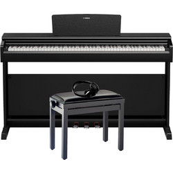Yamaha YDP-146B Bundle 2 Ηλεκτρικό Πιάνο Όρθιο με 88 Βαρυκεντρισμένα Πλήκτρα Black
