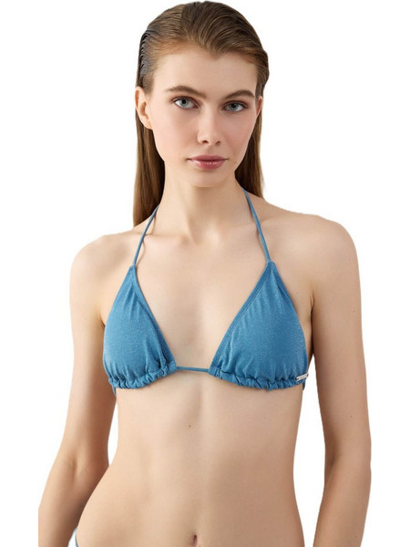 Minerva Bikini Top Τριγωνάκι Μπλε 90-9493B