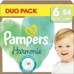 Pampers Harmonie Πάνες No6 13+kg 54τμχ