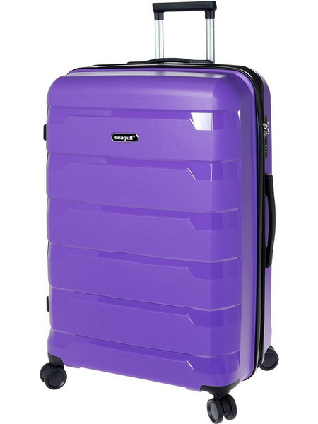 Seagull SG180 Βαλίτσα Μεγάλη 76x50x31cm με 4 Ρόδες Μωβ