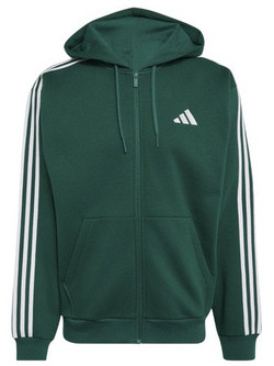 Adidas Ανδρική Ζακέτα Φούτερ με Κουκούλα και Φερμουάρ Πράσινη KZ1412