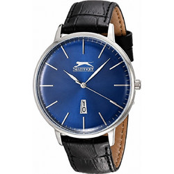Slazenger Ανδρικό Ρολόι με Μαύρο Δερμάτινο Λουράκι SL96195101