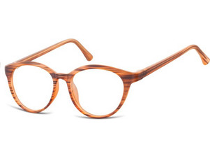 Sunoptic SUNOPTICCP140G49 Γυναικείος Σκελετός Γυαλιών Οράσεως Κοκάλινος Μεταλλικός Καφέ
