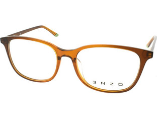 Enzo 2423 C200 Γυναικείος Σκελετός Γυαλιών Οράσεως Κοκάλινος Καφέ