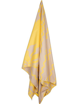Sunshine Home Sea View Πετσέτα Θαλάσσης Κίτρινη 80x180cm 111-187-2