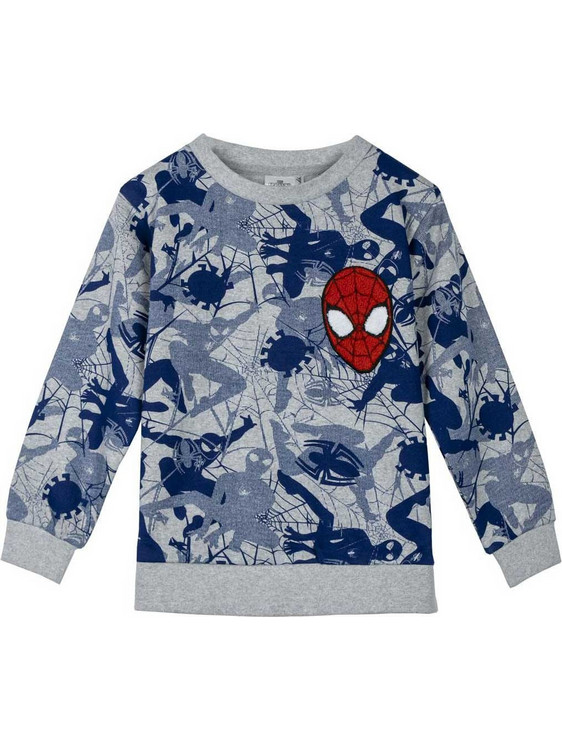 Cerda Spider-Man Παιδικό Φούτερ Γκρι Navy Μπλε 2900002269