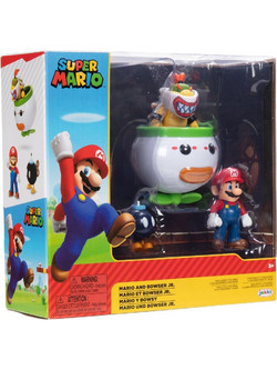 Jakks Pacific Super Mario 2-Pack Mario & Bowser Jr.