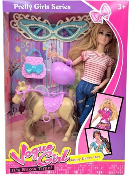 Tradesor Κούκλα με Pony & Αξεσουάρ 232524