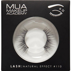 MUA Natural Effect 110 Βλεφαρίδες Ενιαίες 2τμχ 5055402979442