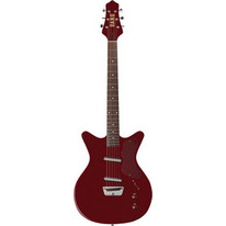 Danelectro Dan O. Cool Ηλεκτρική Κιθάρα Double Cut με Μαγνήτες SS & Ταστιέρα Rosewood Maroon