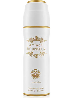Lattafa The Kingdom Ανδρικό Αποσμητικό Spray Χωρίς Αλουμίνιο 200ml