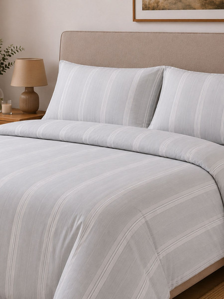 Sunshine Home Σετ Σεντόνια Υπέρδιπλα 240x260 Menta 620 Grey