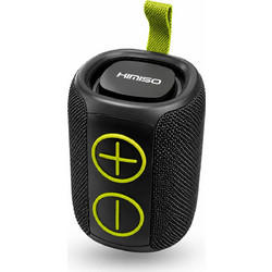 Kimiso KMS-350 Αδιάβροχο Ηχείο Bluetooth 1W με Ραδιόφωνο Μαύρο Πράσινο