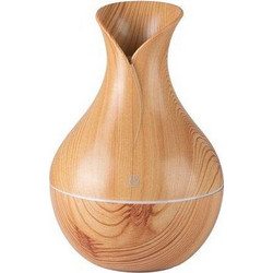 17 Ultrasonic Air Humidifier Light Wood 130ML