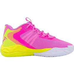 Puma Dagger 2 Παιδικά Αθλητικά Παπούτσια για Μπάσκετ Φούξια Κίτρινα 312751-05