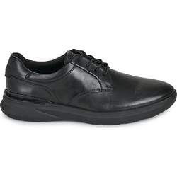 Clarks Code H Plain Ανδρικά Σκαρπίνια Derby Δερμάτινα Μαύρα 26328622