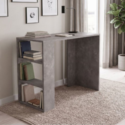 Megapap Netenia Γραφείο Ξύλινο με Βιβλιοθήκη 90x40x74cm GP042-0115,4