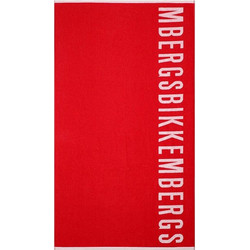 Bikkembergs Πετσέτα Θαλάσσης Κόκκινη 100x180cm BKK1MTW02