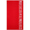 Bikkembergs Πετσέτα Θαλάσσης Κόκκινη 100x180cm BKK1MTW02