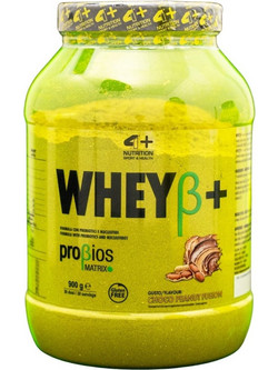 4+ Nutrition Wheyβ+ Choco Peanut Fusion Πρωτεΐνη Ορού Γάλακτος Χωρίς Γλουτένη 900gr