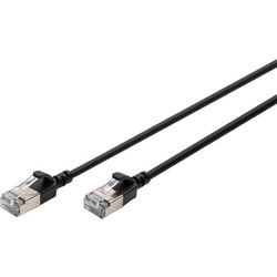 Digitus F/FTP Cat.6a Καλώδιο Δικτύου Ethernet 3m Black 10τμχ DK-1632-A-030S-BL-10