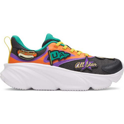 Under Armour Rogue 6 Παιδικά Αθλητικά Παπούτσια για Τρέξιμο Μαύρα Μωβ Πορτοκαλί 6011568-016