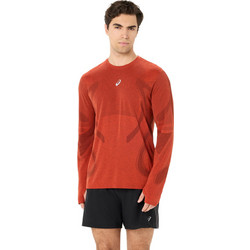 ASICS Road Seamless Ανδρικό Αθλητικό T-Shirt Πορτοκαλί 2011D356-201
