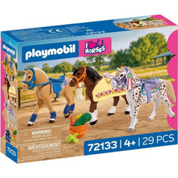 Playmobil I Love You Horses Όμιλος Ιππασίας Τρία Συλλεκτικά Άλογα για 4+ Ετών 72133