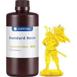 Anycubic Standard Ρητίνη 3D Printer Transparent Yellow 1kg