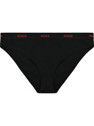 Hugo Βαμβακερό Γυναικείο Slip Μαύρο 50557102-001