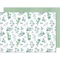 Ursus Flowers Χαρτόνι Πράσινο Λευκό 50x68cm 10τμχ 187113505