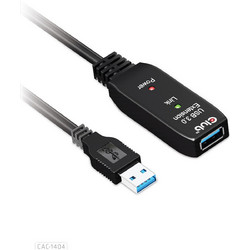 CLUB3D CAC-1404 Καλώδιο USB-A Male 3.1 to USB-A Female 5m Black