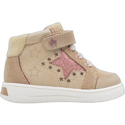 Mayoral Παιδικά Μποτάκια Μπεζ Suede με Σκρατς 16-42692-036