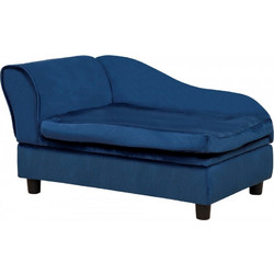 PawHut Καναπές Κρεβάτι Σκύλου Navy Μπλε 76x45cm D04-140V01BU