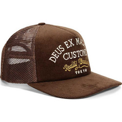 Deus Ex Machina Ανδρικό Καπέλο Jockey με Δίχτυ Snapback Υφασμάτινο Ταμπά D263MHA331-BRW