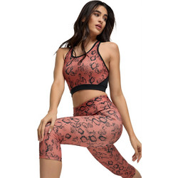 Bodymove Αθλητικό Μπουστάκι με Μέτρια Στήριξη Πορτοκαλί 1223
